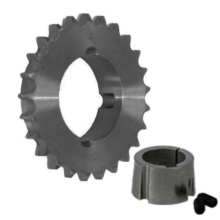 Tsubaki Roller Chain Sprocket, 60 Chain, 36 Teeth, 1 Row of Teeth 60BTL36H